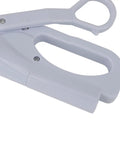 Effortless Cutting Magic With These Mini Battery Operated Electric Scissors That Auto Slice Fabric And Paper With Ease For Home DIY Jobs Light Ergonomic Safety Shears close-up of ergonomic handle design