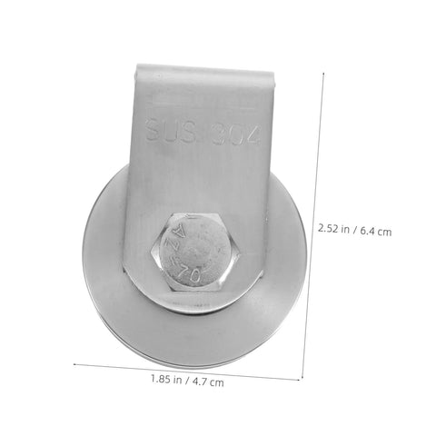 Stainless Steel Door Pulley Wheel Built Tough Track Roller For Sliding Gates Smooth Operation And Quiet Performance