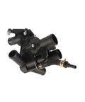 Heavy Duty Engine Coolant Thermostat Assembly For Range Rover L322 3.6 TDV8 2006 To 2012 black plastic component with connectors