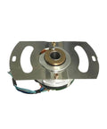 Servo Motor Encoder For 09 13 20 30 44 ACA61 1300W Systems Built To Last With No Fuss Setup Precise Feedback For Industrial Automation CNC And Robotic Projects Easy Plug In And Go, top view of metal and wired component.