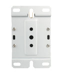 Back view of 3 Pole 24V AC 40A Heavy Duty HVAC Contactor for condenser and compressor replacement, shown with mounting slots.