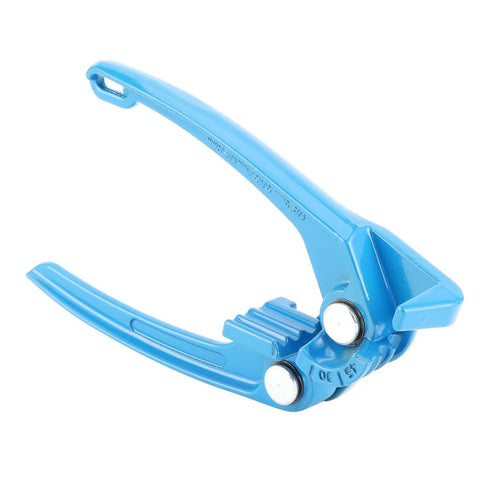 Handheld 90 Degree Tubing Bender For One Eighth To One Quarter Inch Lines, Great For Fuel, Brake, And AC Refrigerant Tubing, Zero To One Hundred Twenty Degree Bend Range, Durable Steel With Blue Coating, Pro Grade Tool