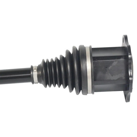 Front CV Axle Assembly for Audi Q5 2013 2014 2015 2016 2017 Fits Front Wheel Drive and AWD Silent Ride Technology, Heat Treated Components, Premium Strength, Limited Lifetime Warranty, black CV joint boot and flange