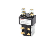 Heavy Duty Electric Forklift Truck Main Contactor Compatible With 12v Stacker Pallet Trucks And Steering Solenoid Valve Replacement ZJW-125D Unit, close-up view.