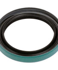 Front wheel seal for Dodge Omni (1978–1982), green outer ring with black sealing lip, 1-piece