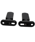 Rugged Durable Aluminum Alloy Scooter And E-Bike Foot Pegs, 4.7 Inch Length With Anti Slip Textured Surface for Left and Right Installation