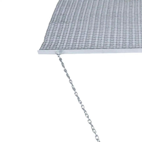 Ultra Heavy Duty ATV UTV Field Surface Leveling Drag Mat With Zinc And Steel Build Five Feet By Four Point Five Feet Tow Chain