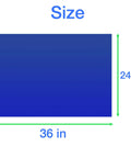 Sticky Adhesive Mats For Shoes And Equipment Wheels 24 By 36 Inch Heavy Duty Floor Mats Pack Of 150 Sheets Blue Great For Labs Homes Construction Sites And More Dust And Dirt Removal, size 24x36 in