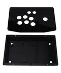 Dope Acrylic Panel And Case DIY Kit For Arcade Joystick And Game Cabinet Replacement Set, black acrylic components for PC and Android gaming.