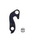 Beefy Rear Derailleur Hanger 11 Replacement For Select Road And Gravel Bikes, black anodized, with mounting screws