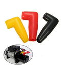 Ditch the exposed wiring! These 6 Pack Electric Guard Terminal Boots in red, yellow, and black protect winch and battery terminals.