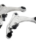 Nissan Front Lower Control Arm Kit With Bushings Twin Pack LH RH For 2009 2014 Models 521-723 Direct Fit Beefy Steel Construction