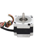 Two Phase 34 Size Stepper Motor Kit With MA860H Driver And 400W 60V Power Supply Delivers Beefy Heavy Duty Motion, 9.5Nm Torque, Includes Three Kits, Great For CNC Machines And Precise Automation Perfect For Hobbyists And Industrial Projects. Nema 34 stepper motor with multicolor wires