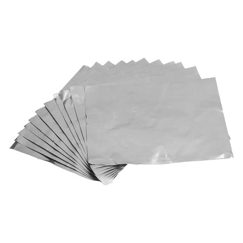 Gray graphite gasket foil sheets, anti-high-temperature, 10 pcs, 250x200mm for industrial sealing