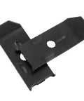 Rock Solid Heavy Duty Table Leaf Lock Hardware Kit For Expandable Dining Tables with black metal lock plates.