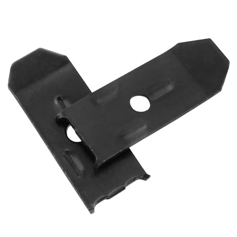 Rock Solid Heavy Duty Table Leaf Lock Hardware Kit For Expandable Dining Tables with black metal lock plates.