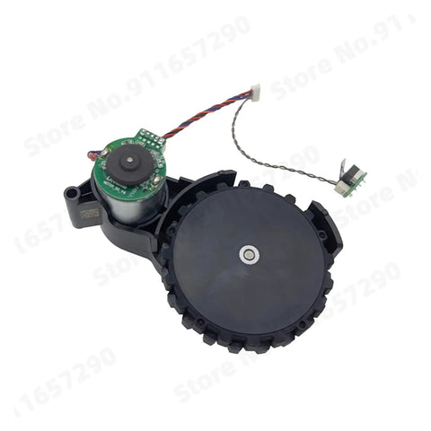 Left and Right Drive Wheel Set for Vacuum Robot STYTJ03ZHM, Replacement Walking Wheels with wiring components visible.