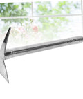 Multi Function Stainless Steel Hoe For Garden And Yard Lightweight Yet Sturdy Double Use Weeding Tool With An Ergonomic Handle