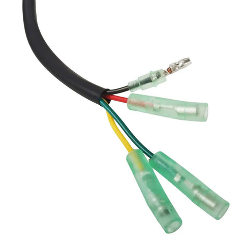 Yamaha Outboard Remote Control Box 10 Pin 16 Ft Cable Side Mount Emergency Lanyard Kill Switch For 703 Series detail view of connectors