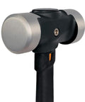 IsoCore 4 lb Sledge Hammer for Demolition and Driving with Shock Reduction, 14 Inch Handle, Powerful Wedged Demolition Face