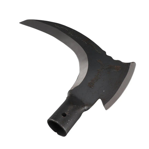 Heavy Duty Tough As Nails Manganese Steel Grass Sickle Handheld Yard Tool for Outdoor Gardening and Weed Removal Scythe Blade Cutter
