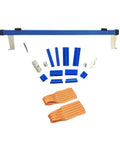 DIY Car Dent Repair Kit With Sheet Metal Puller And Manual Expander Anti Slip Grip Auto Body Dent Remover components layout