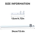 Heavy Duty Manual Tube Bender For One Quarter Inch Tubes And 1.5-6 mm Sheet Metal Pro Grade Pipe Bending Tool size diagram