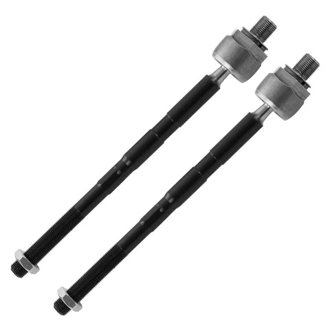 Front Tie Rod End Kit For Chevy Traverse GMC Acadia Saturn Outlook Buick Enclave 6pc Replacement, close-up of two tie rod ends