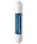 NSF Certified Fifth Stage Inline Post Carbon Water Filter Replacement Cartridge with 1/4 inch Quick Connect, 10 inch x 2 inch