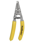 Ergonomic Wire Stripper For 10 To 18 AWG Solid And 12 To 20 AWG Stranded With Stainless Steel Blades For Clean Fast Stripping