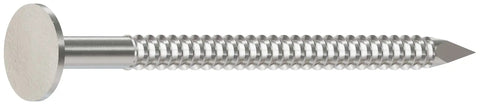 Tough As Nails 2 Inch Stainless Steel Roofing Nails With Annular Ring Shank Deliver Rock Solid Hold Power For Weather Resistant Exterior Shingle Jobs And Effortless Driving In Every 25 Pound Project Box