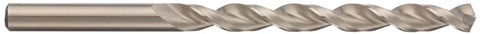 Cobalt Steel Jobbers Length Drill Bit Pack of 5 With Gold Oxide Finish Round Shank 135 Degree Notch Point 11/32 Inch