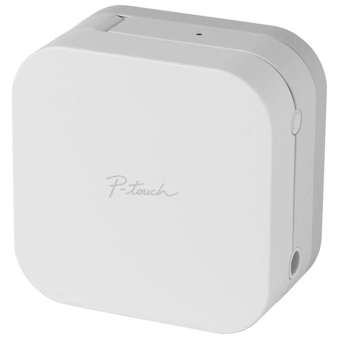 Total Game Changing Smartphone Color Label Maker Featuring Bluetooth Wireless Sync in a compact white design.