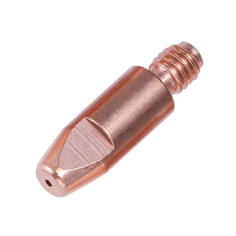 Durable copper nozzle from Premium 60-Piece MIG Torch Gun Consumable Kit for Amico Welding Machines.