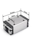 Single SNS ball-slider block 1pc R162212320 linear guide slide unit with dimensions