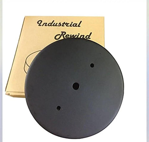 Black 6 Inch Ceiling Canopy Light Kit With Hardware, extra depth single hole mount with box