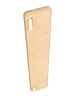KYDZ Suite Wall Connector for E Height Setup with Pre Drilled Holes and Included Hardware, wooden panel, side view