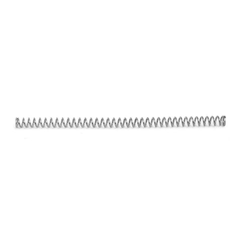 304 stainless steel compression spring, 2mm OD, 0.3mm wire, 40mm free length, silver