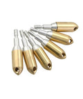 Archery Whistle Broadheads 125 Grain Signal Arrowheads for Compound Bow and Crossbow, aluminum copper screw-in tips, 6 pack