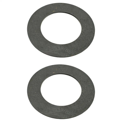Top Tier Aftermarket Friction Clutch Disc Built With Badass Durability For Slick Shifting And Straight Fire Reliability That Slaps On The Road And Delivers Solid OEM Replacement Performance Anytime - set of 2 black clutch discs.