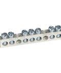 7 Terminal Ground Bar Kit For Load Centers And Panel Boards Feeds Wires To Neutral Bar No Fuss Easy Install ANSI Certified