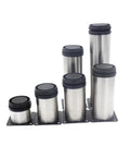Adjustable Stainless Steel Furniture Legs 12 Piece Set For TV Stand Desks Cabinets Beds And Sofas Round Feet With Silent Stable Design