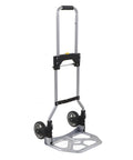 Badass Heavy Duty Foldable Hand Truck With Two Wheel Mobile Platform And Roll Smooth As Butter Silent Casters 154 Lb Capacity upright cart design