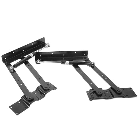 Beefy Heavy Duty Hydraulic Lifting Frame For Coffee Tables with rust-resistant lift hinge and sturdy steel construction.