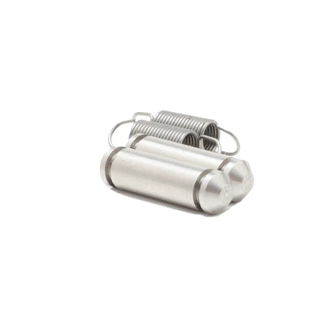 Heavy Duty Triple Position Recliner Mechanism Repair Kit With Rust Resistant Stainless Steel Pins, dual springs and pivot rods.