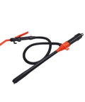 Cordless Portable Fuel Transfer Pump Battery Operated Gasoline Extractor Heavy Duty Liquid Mover smooth suction hose with nozzle.