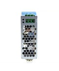 12 Pack Switch Mode DIN Rail Power Supply 120W 90 To 264V AC Input 12V DC Output Slim Economical Module For Industrial Automation And Control Systems Compact Durable Enclosed Design, front view