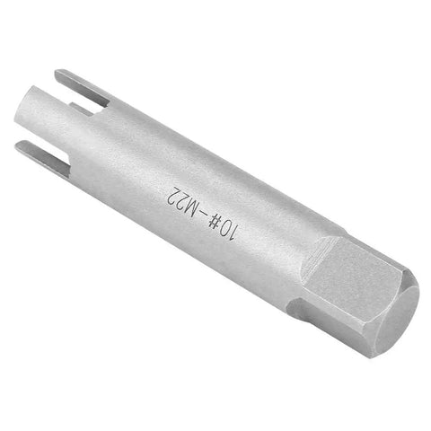 Individual piece from 10 Piece Screw Extractor Set For Stripped Or Broken Screws And Taps, High Speed Steel Removers For Rusted Fasteners