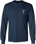 Mens Outrigger Canoe Logo Heavy Cotton T Shirt Tall XL Purple Built For Everyday Beachwear And Surf Style With Durable Knit Collar