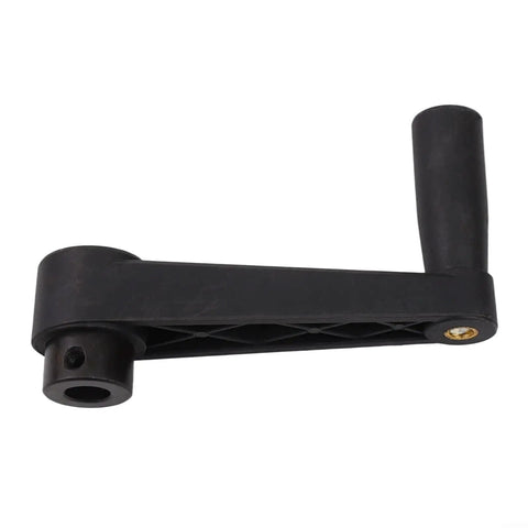 Heavy Duty Built To Last Round Hole Crank Handle Replacement For 8 To 16mm Shafts Reinforced Nylon And Carbon Steel Construction